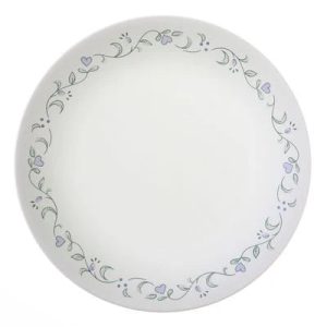 Corelle Dinnerware- Lightweight Crimson Trellis 6.75 Appetizer Plate
