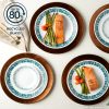 Corelle Dinnerware- Lightweight Penelope 18-piece Dinnerware Set, Service for 6 Corelle Dinnerware- Lightweight Penelope 18-piece Dinnerware Set, Service for 6