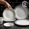 Corelle Dinnerware- Lightweight Brasserie 8.5 Salad Plate, 6-pack