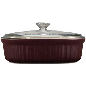 Corelle Dinnerware- Lightweight French Colors 2.5-quart Oval Baking Dish, Navy