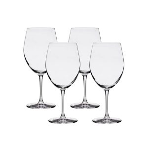 Corelle Dinnerware- Lightweight Bangkok Bliss Cabernet Glasses (4-Pieces), 16-ounce, Dishwasher Safe, Lead-free Crystalline