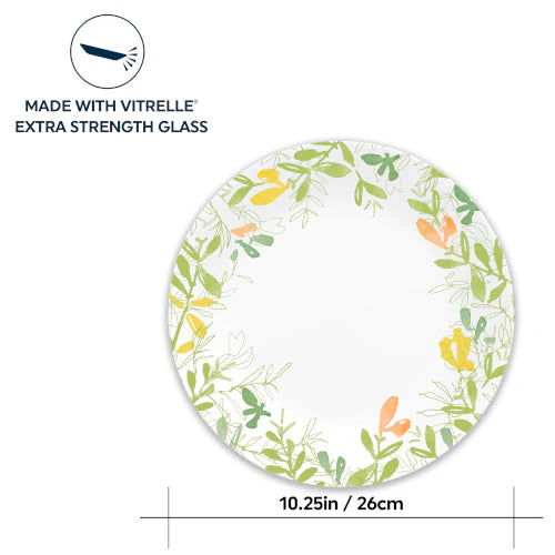 Corelle Dinnerware- Lightweight Contemporary Fruit 10.5 Dinner Plate- 4 Pack Corelle Dinnerware- Lightweight Contemporary Fruit 10.5 Dinner Plate- 4 Pack