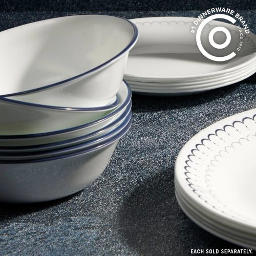 Corelle Dinnerware- Lightweight Caspian Lace 18-ounce Cereal Bowl