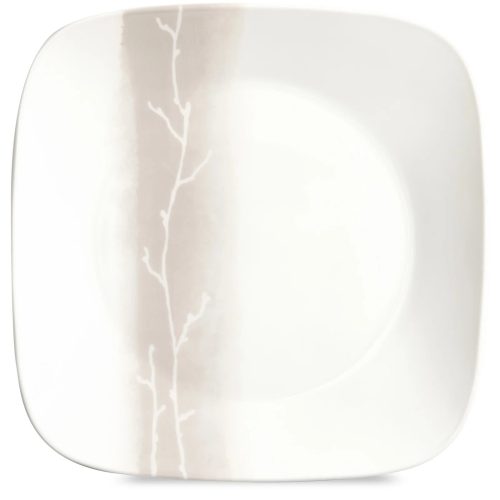 Corelle Dinnerware- Lightweight Square Wandering Grove 10.5 Dinner Plate