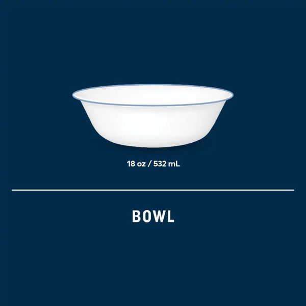 Corelle Dinnerware- Lightweight Amelia 18-ounce Cereal Bowl
