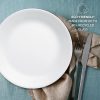 Corelle Dinnerware- Lightweight Winter Frost White 16-piece Mugless Dinnerware Set, Service for 4