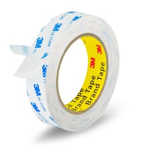 3M Double Sided Tape 1"×16.5ft, Heavy Duty Mounting Tape | No Residue Picture Hanging Strips Removable PE Foam Tape Waterproof For Poster Tape, Carpet Tape Rug Gripper,Art Craft Tape