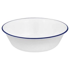 Corelle Dinnerware- Lightweight Ocean Blues 16-piece Mugless Dinnerware Set, Service of 4