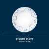 Corelle Dinnerware- Lightweight Darlington 10.25 Dinner Plate