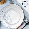Corelle Dinnerware- Lightweight Indigo Speckle 18-piece Dinnerware Set, Service for 6
