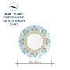 Corelle Dinnerware- Lightweight Global Collection Terracotta Dreams 8.5 Salad Plate