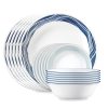 Corelle Dinnerware- Lightweight Acadia 18-piece Dinnerware Set, Service for 6 Corelle Dinnerware- Lightweight Acadia 18-piece Dinnerware Set, Service for 6