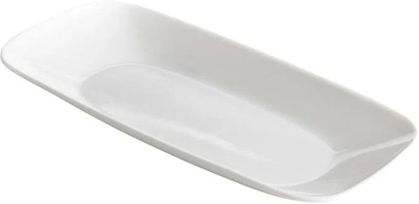 Corelle Dinnerware- Lightweight Pure White Appetizer Tray- 10.5