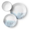 Corelle Dinnerware- Lightweight Tranquil Reflections 12-piece Dinnerware Set, Service for 4