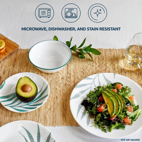 Corelle Dinnerware- Lightweight Solar Print 8.5 Salad Plate, EXCLUSIVE