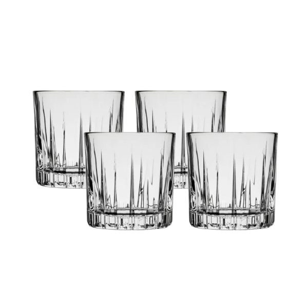 Corelle Dinnerware- Lightweight Traze PRE Rocks Glasses (4-Pieces), 12-ounce, Dishwasher Safe Corelle Dinnerware- Lightweight Traze PRE Rocks Glasses (4-Pieces), 12-ounce, Dishwasher Safe