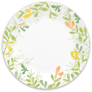 Corelle Dinnerware- Lightweight Contemporary Fruit 8.5 Salad Plate