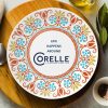 Corelle Dinnerware- Lightweight Global Collection Terracotta Dreams 10.25 Dinner Plate