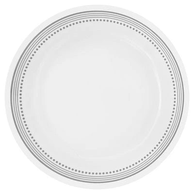 Corelle Dinnerware- Lightweight Mystic Gray 6.75 Appetizer Plate