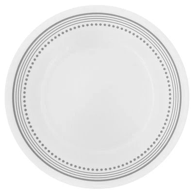 Corelle Dinnerware- Lightweight Mystic Gray 6.75 Appetizer Plate