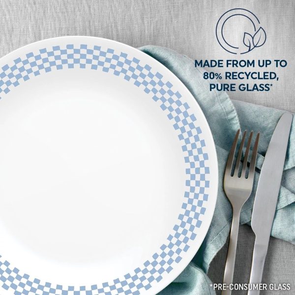 Corelle Dinnerware- Lightweight Amelia 10.25 Dinner Plate