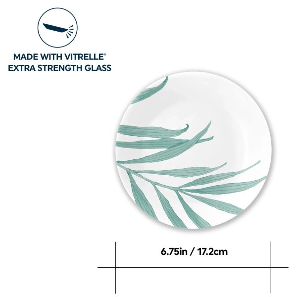 Corelle Dinnerware- Lightweight Solar Print 6.75 Appetizer Plate, EXCLUSIVE