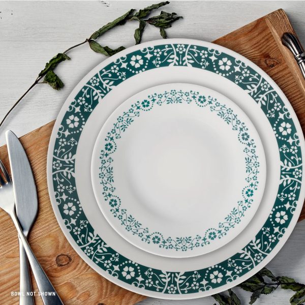 Corelle Dinnerware- Lightweight Penelope 18-piece Dinnerware Set, Service for 6 Corelle Dinnerware- Lightweight Penelope 18-piece Dinnerware Set, Service for 6