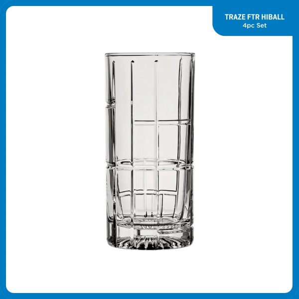 Corelle Dinnerware- Lightweight Traze FTR Highball Glasses (4-Pieces), 12-ounce, Dishwasher Safe Corelle Dinnerware- Lightweight Traze FTR Highball Glasses (4-Pieces), 12-ounce, Dishwasher Safe
