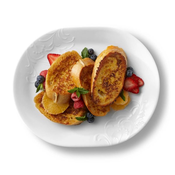 Corelle Dinnerware- Lightweight Cherish 12.25 Serving Platters, 2-pack