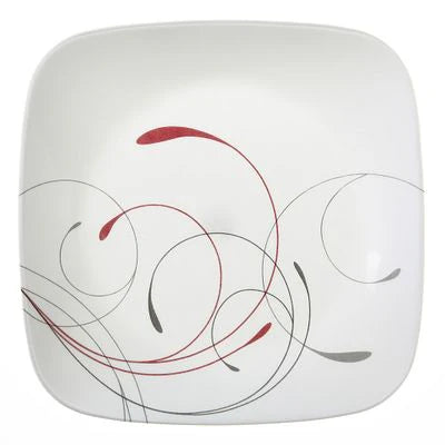 Corelle Dinnerware- Lightweight Splendor 9 Salad Plate Corelle Dinnerware- Lightweight Square Splendor 12-piece Dinnerware Set, Service for 4
