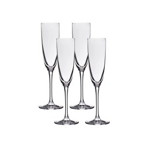 Corelle Dinnerware- Lightweight Tokyo Temptation Cabernet Glasses (4-Pieces), 16-ounce, Dishwasher Safe, Lead-free Crystalline