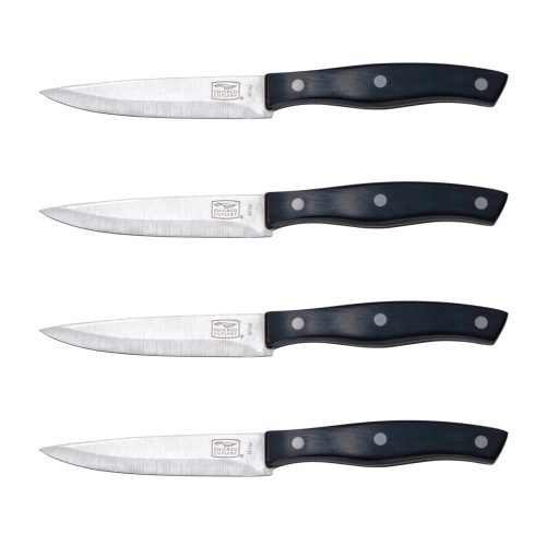 Corelle Dinnerware- Lightweight Ellsworth 4-piece Steak Knife Set