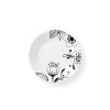Corelle Dinnerware- Lightweight Inked Poppy 6.75 Appetizer Plate
