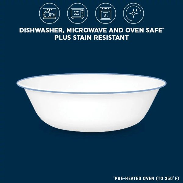 Corelle Dinnerware- Lightweight Amelia 18-ounce Cereal Bowl