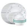 Corelle Dinnerware- Lightweight Chambord 18-piece Dinnerware Set, Service for 6