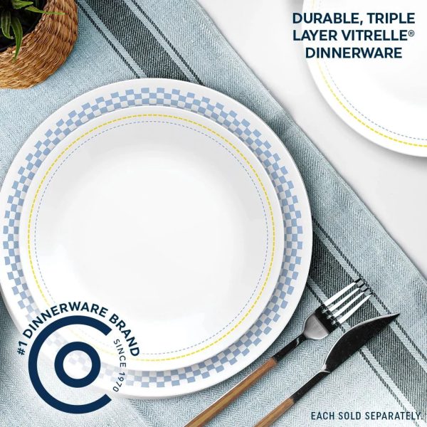 Corelle Dinnerware- Lightweight Amelia 8.5 Salad Plate