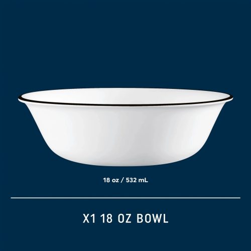 Corelle Dinnerware- Lightweight Brasserie 18-ounce Cereal Bowl