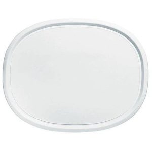 Corelle Dinnerware- Lightweight French White® Plastic Lid for 1.5-quart Oval Baking Dish