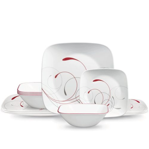 Corelle Dinnerware- Lightweight Color Block 10.25 Dinner Plate