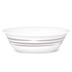 Corelle Dinnerware- Lightweight Brushed Silver 8.5 Salad Plate