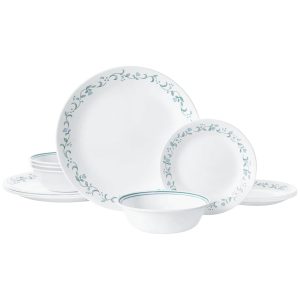 Corelle Dinnerware- Lightweight Country Cottage 10.25 Dinner Plate