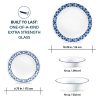 Corelle Dinnerware- Lightweight Cobalt Circles 16-piece Mugless Dinnerware Set, Service of 4 Corelle Dinnerware- Lightweight Cobalt Circles 16-piece Mugless Dinnerware Set, Service of 4