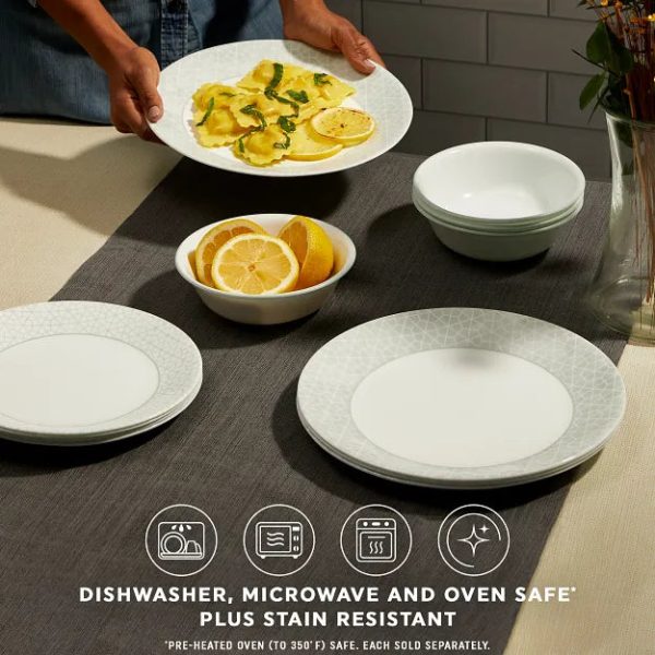 Corelle Dinnerware- Lightweight Knox 10.25 Dinner Plate