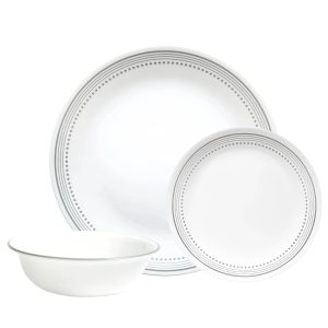 Corelle Dinnerware- Lightweight Portofino 16-piece Dinnerware Set, Service for 4
