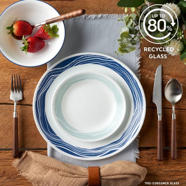 Corelle Dinnerware- Lightweight Acadia 18-piece Dinnerware Set, Service for 6 Corelle Dinnerware- Lightweight Acadia 18-piece Dinnerware Set, Service for 6