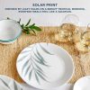 Corelle Dinnerware- Lightweight Solar Print 18-piece Dinnerware Set, Service for 6, EXCLUSIVE