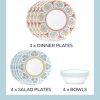 Corelle Dinnerware- Lightweight Global Collection Terracotta Dreams 12-piece Dinnerware Set, Service for 4