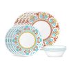 Corelle Dinnerware- Lightweight Global Collection Terracotta Dreams 12-piece Dinnerware Set, Service for 4