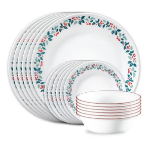 Corelle Dinnerware- Lightweight Wildflower Scatter 8.5 Salad Plate