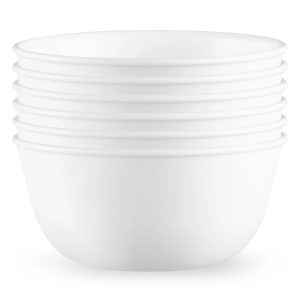 Corelle Dinnerware- Lightweight Winter Frost White 28-ounce Large Soup Bowl